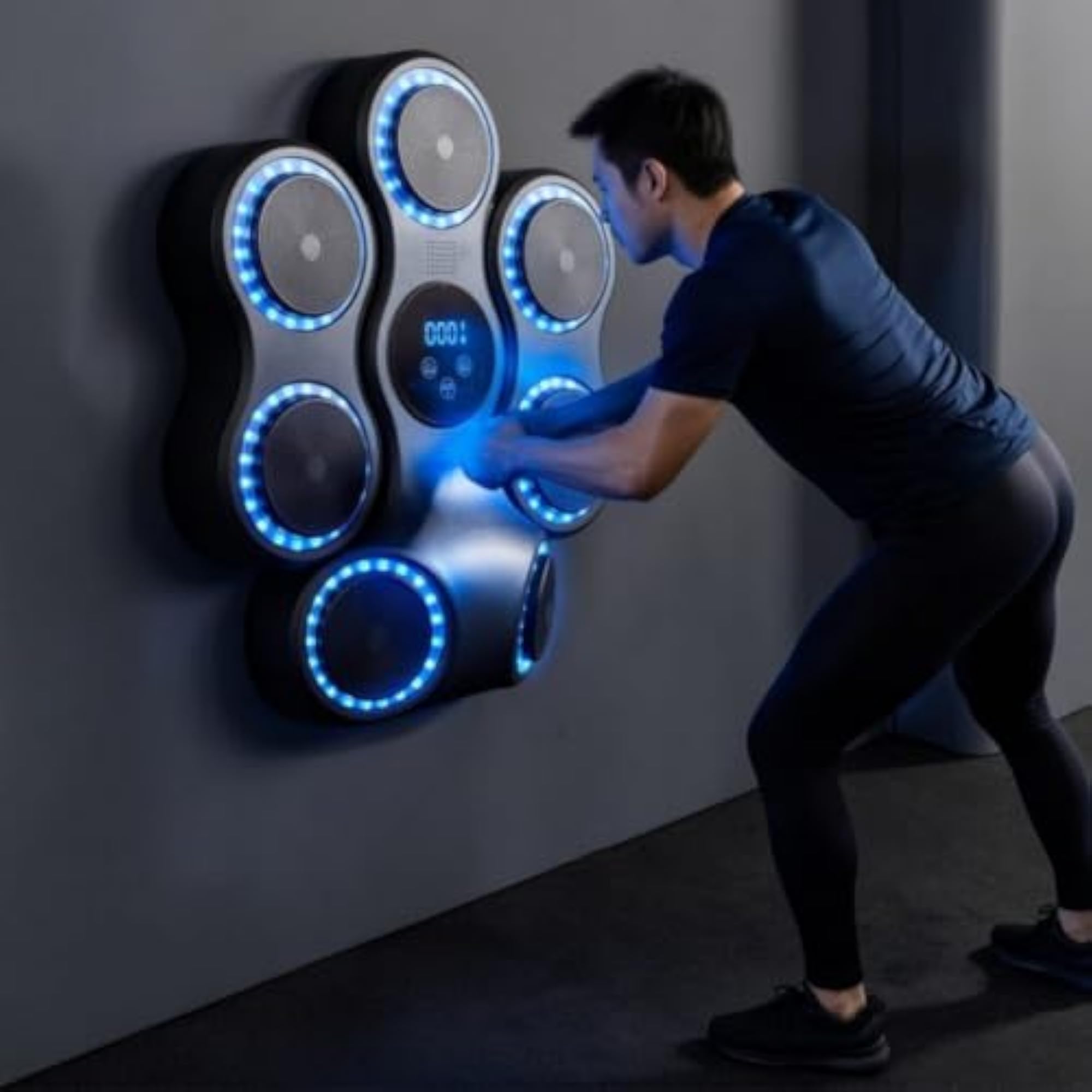 Bluetooth Electronic Boxing Coach Digital Wall-Mounted